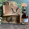 Holzkiste aus recyceltem Holz