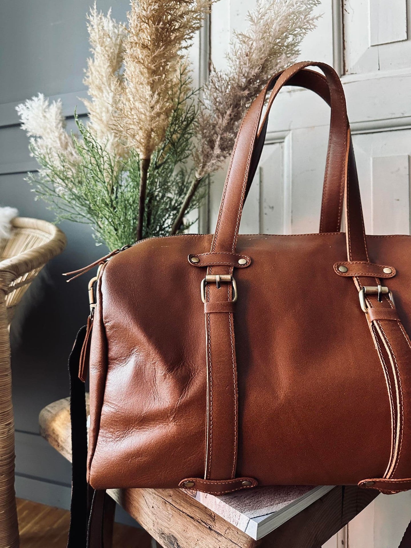 Træningstaske Buffalo – Cognac - VIAMAJA.DK