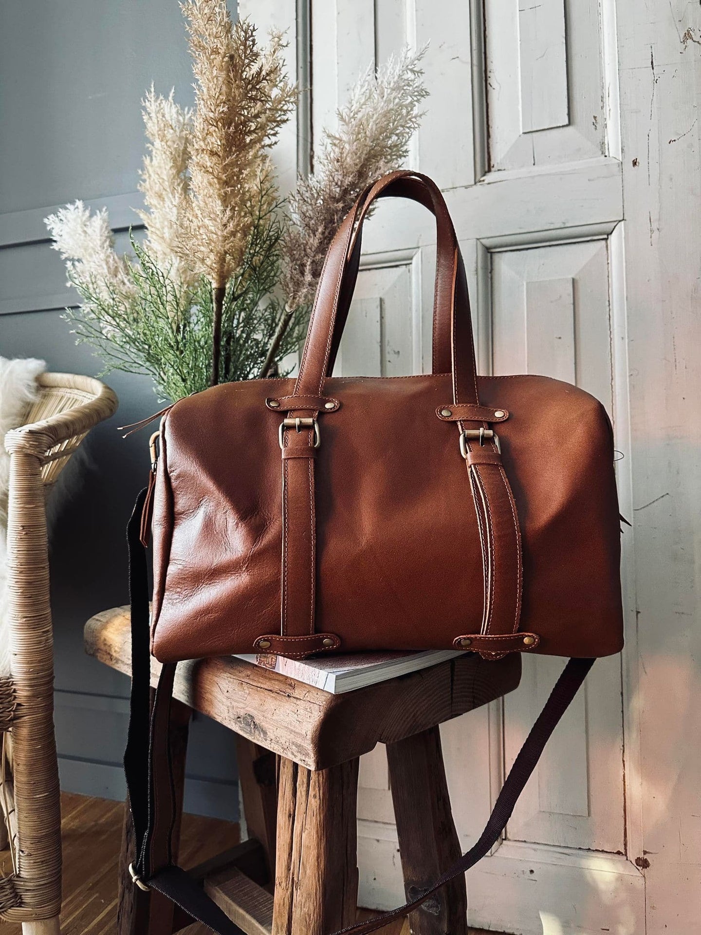 Træningstaske Buffalo – Cognac - VIAMAJA.DK