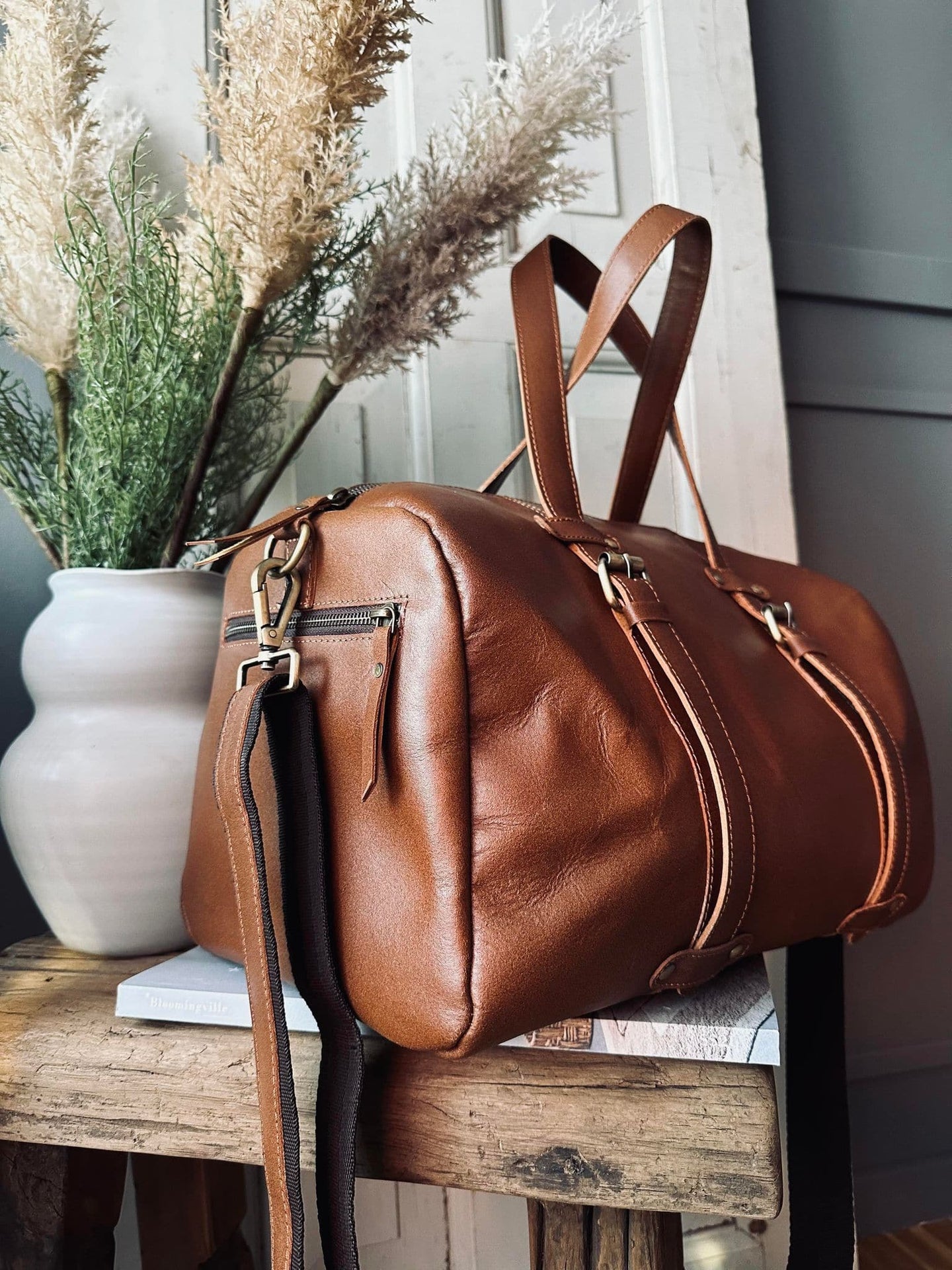 Træningstaske Buffalo – Cognac - VIAMAJA.DK