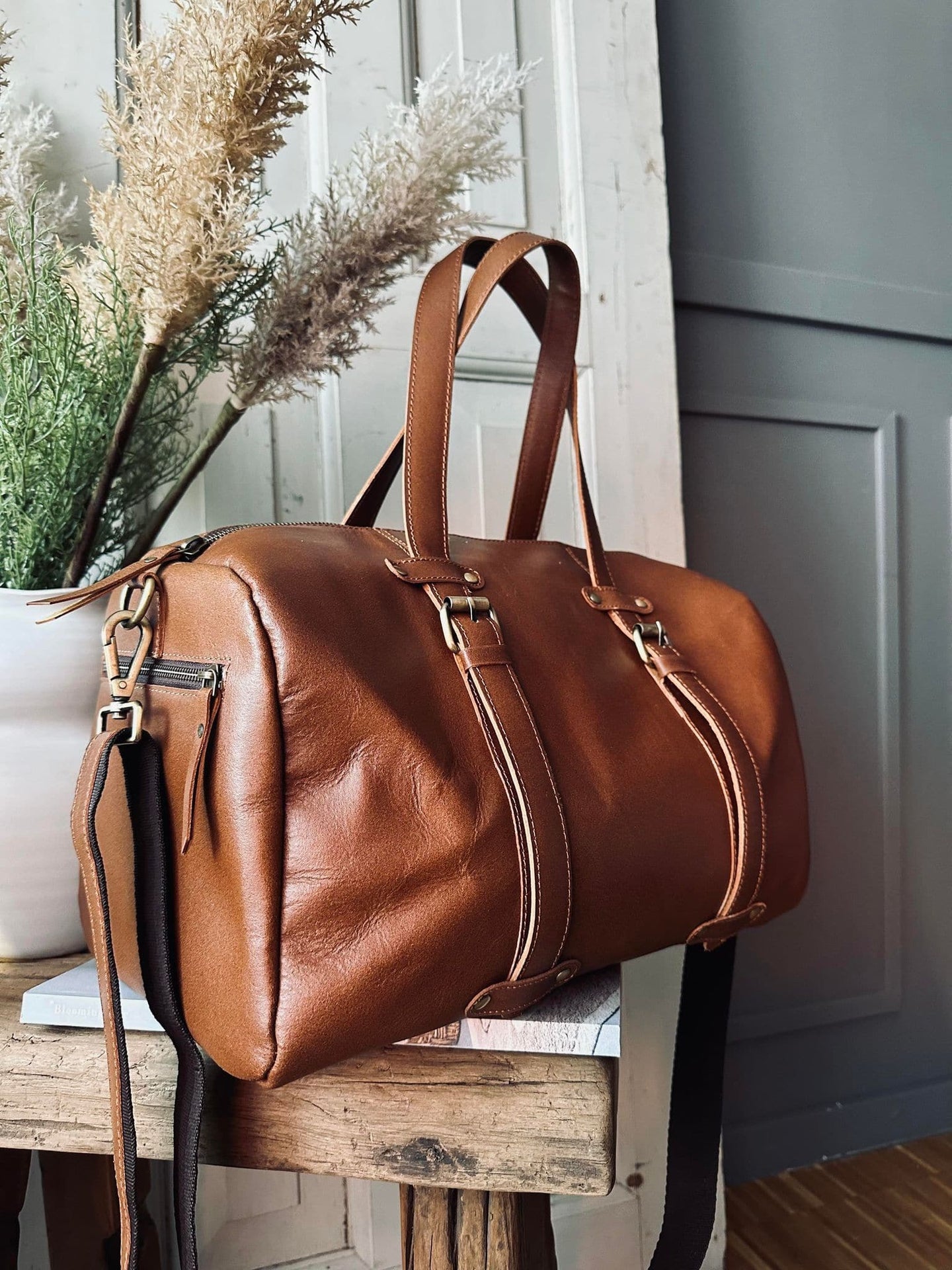 Træningstaske Buffalo – Cognac - VIAMAJA.DK