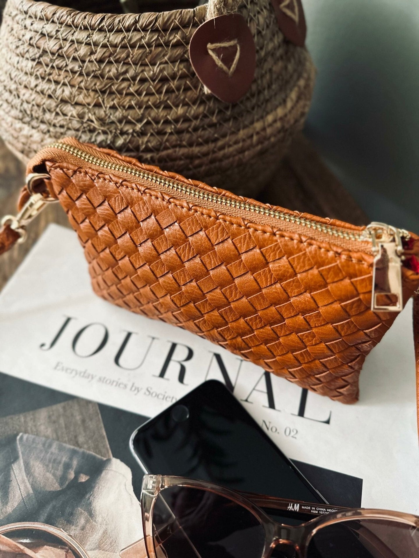 TREND Clutch – Terry cognac - VIAMAJA.DK