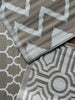 Außenteppich 90×180 cm – Beige‑Mix