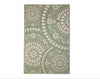 Outdoor-Teppich - Green circles 120x180