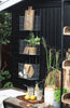 Wanddisplay mit 3 Körben