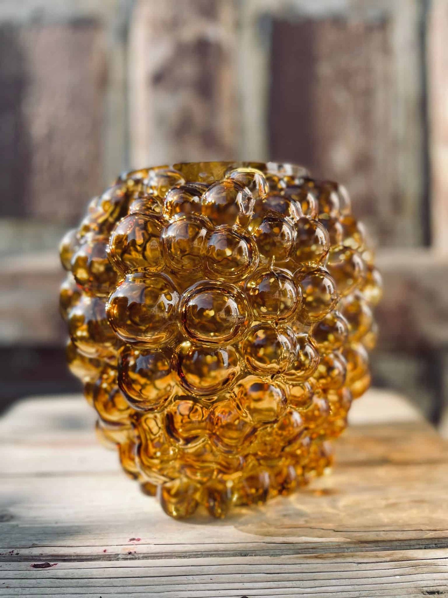 Vase Amber Dots - VIAMAJA.DK