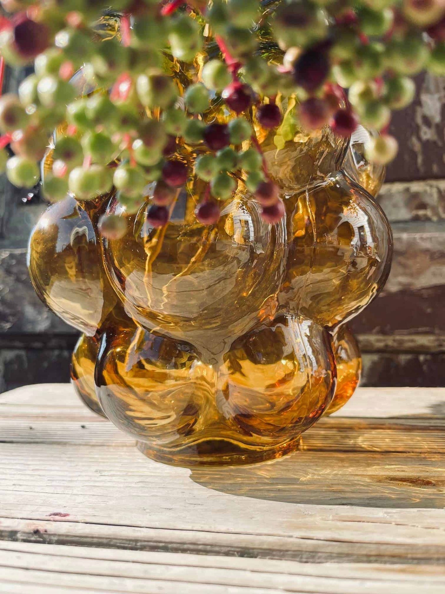 Vase Amber Stella - VIAMAJA.DK