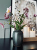 Vase H 12cm – Graues Steingut