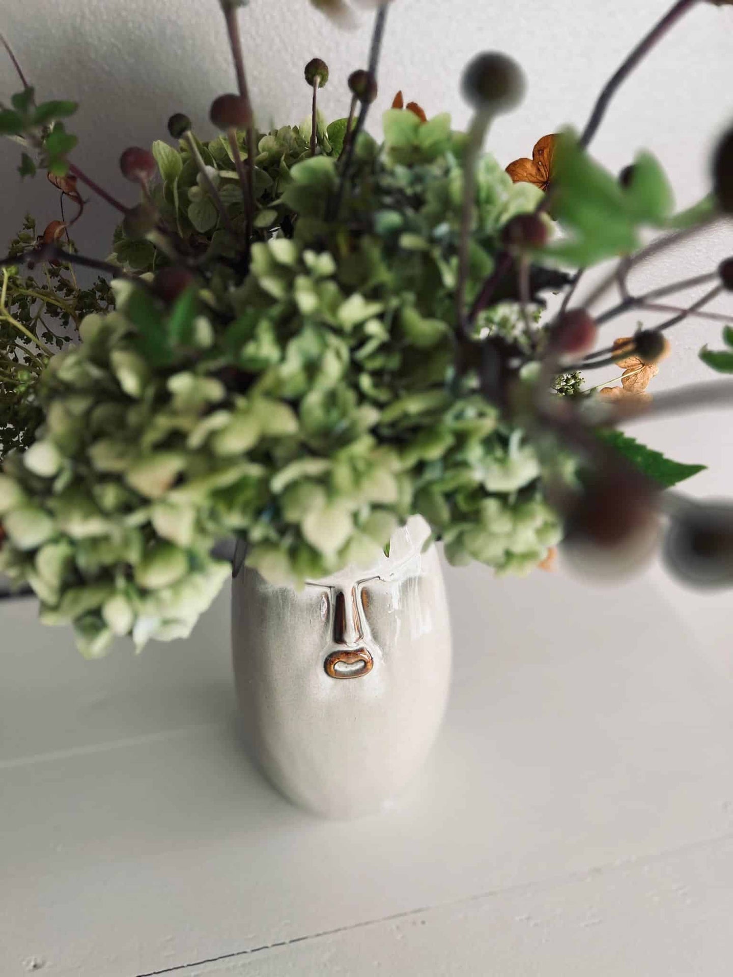 Vase keramik FACE - VIAMAJA.DK