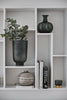 Vase Mayia - H: 21 cm - Grau