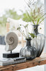 Vase Mayia - H:35 cm - Grau