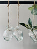 Vase mit Aufhängung - klares Glas