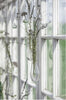 Vase zum Aufhängen mit Draht - mundgeblasenes Glas