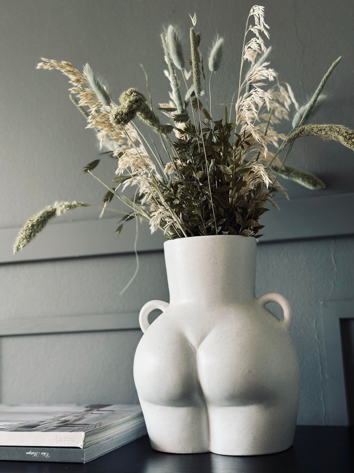 Vase white Body Big - VIAMAJA.DK