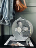 Ventilator – Vintage-Design Weiß