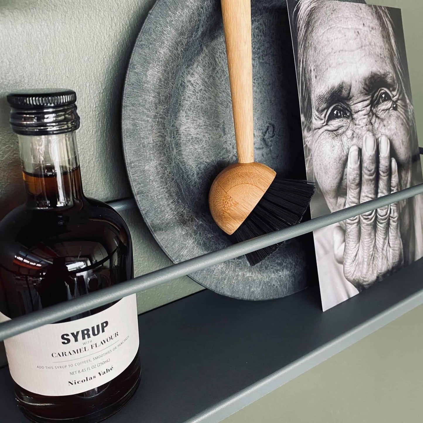 VIAMAJA Gallerihylde / køkkenhylde – Grå - VIAMAJA