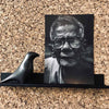 VIAMAJA Galeriebord - Schwarz - 45 cm