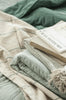 Vintage-Quilt misty jade