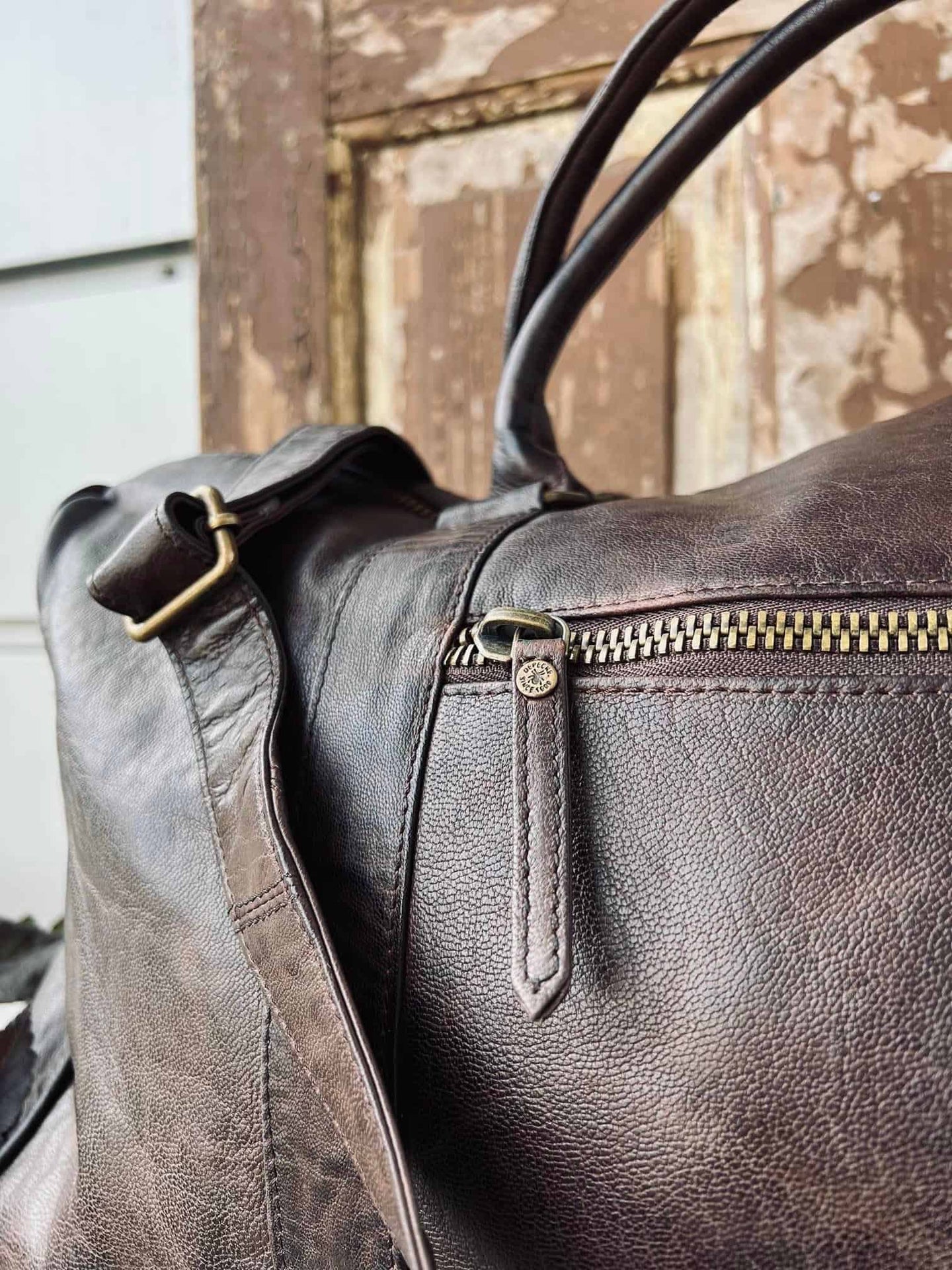 Weekendtaske HOLLYDAY - Brown deluxe - VIAMAJA.DK
