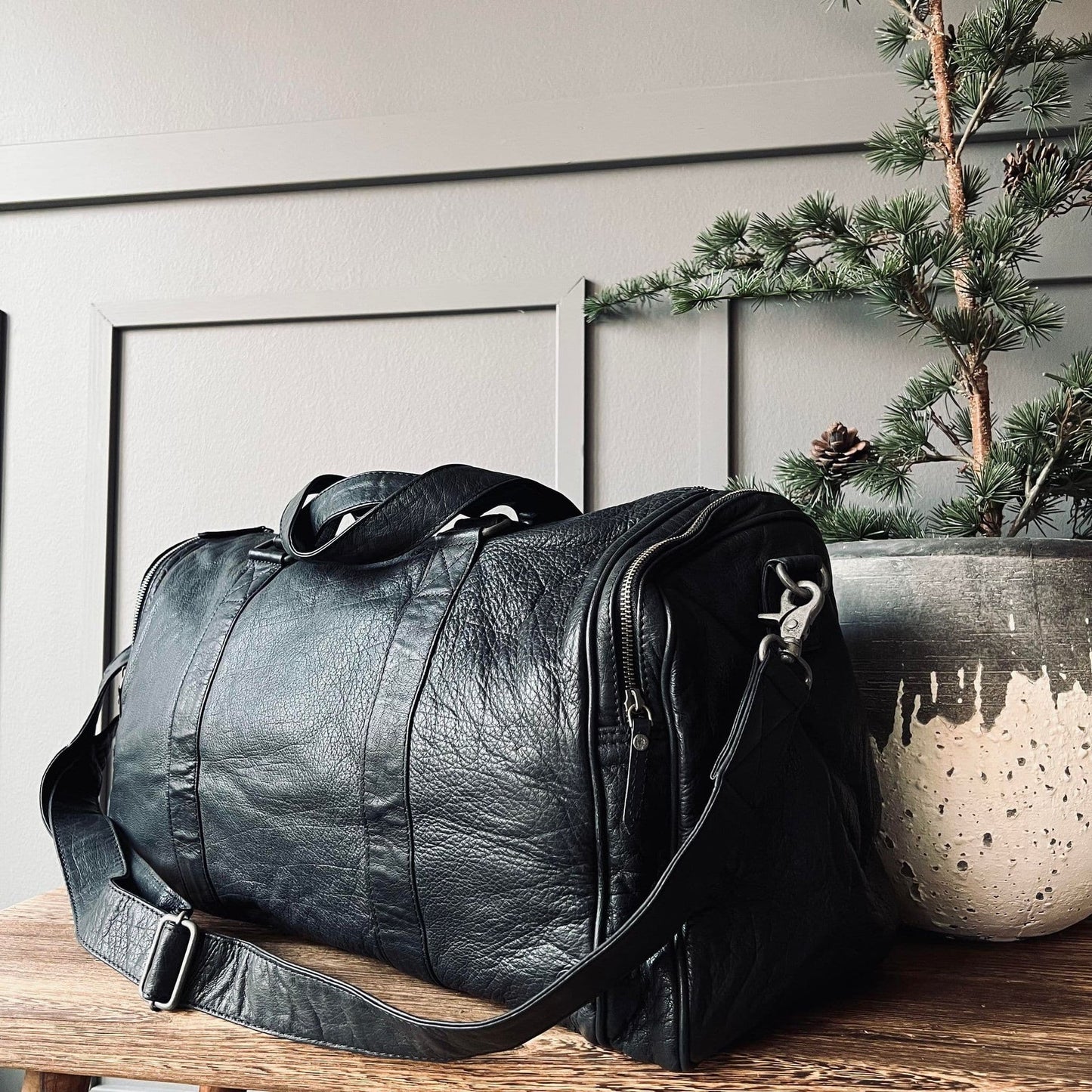 Weekendtaske RAW BLACK - VIAMAJA.DK