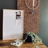 Whiteboard-Tafel mit Naturrahmen 60x40 cm