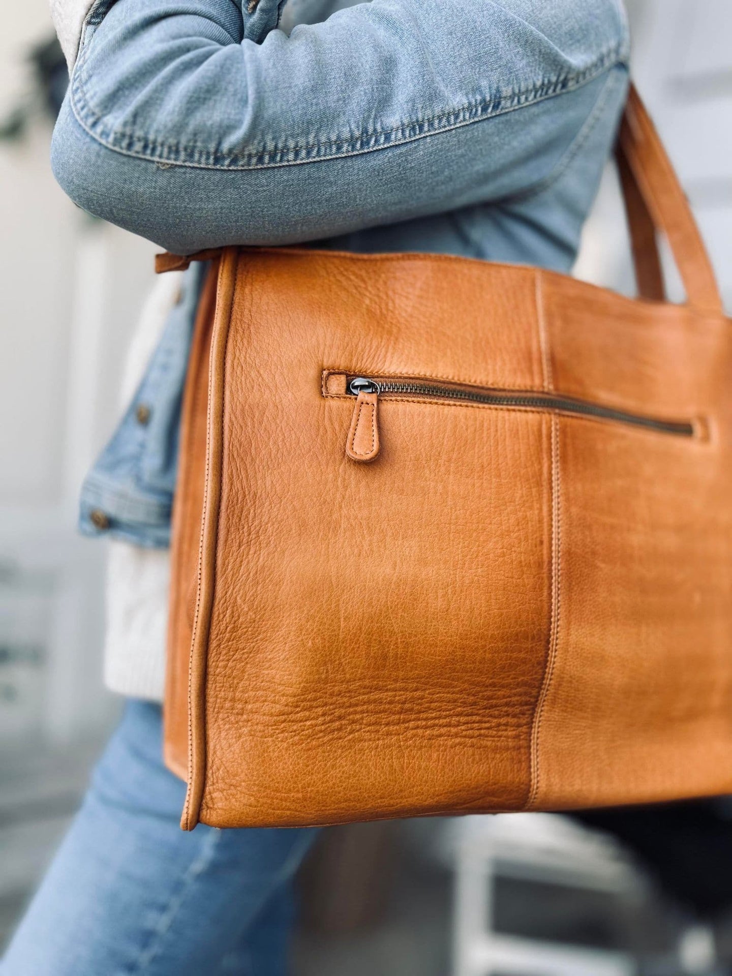 Work / Shopper - Lisa Cognac - VIAMAJA.DK