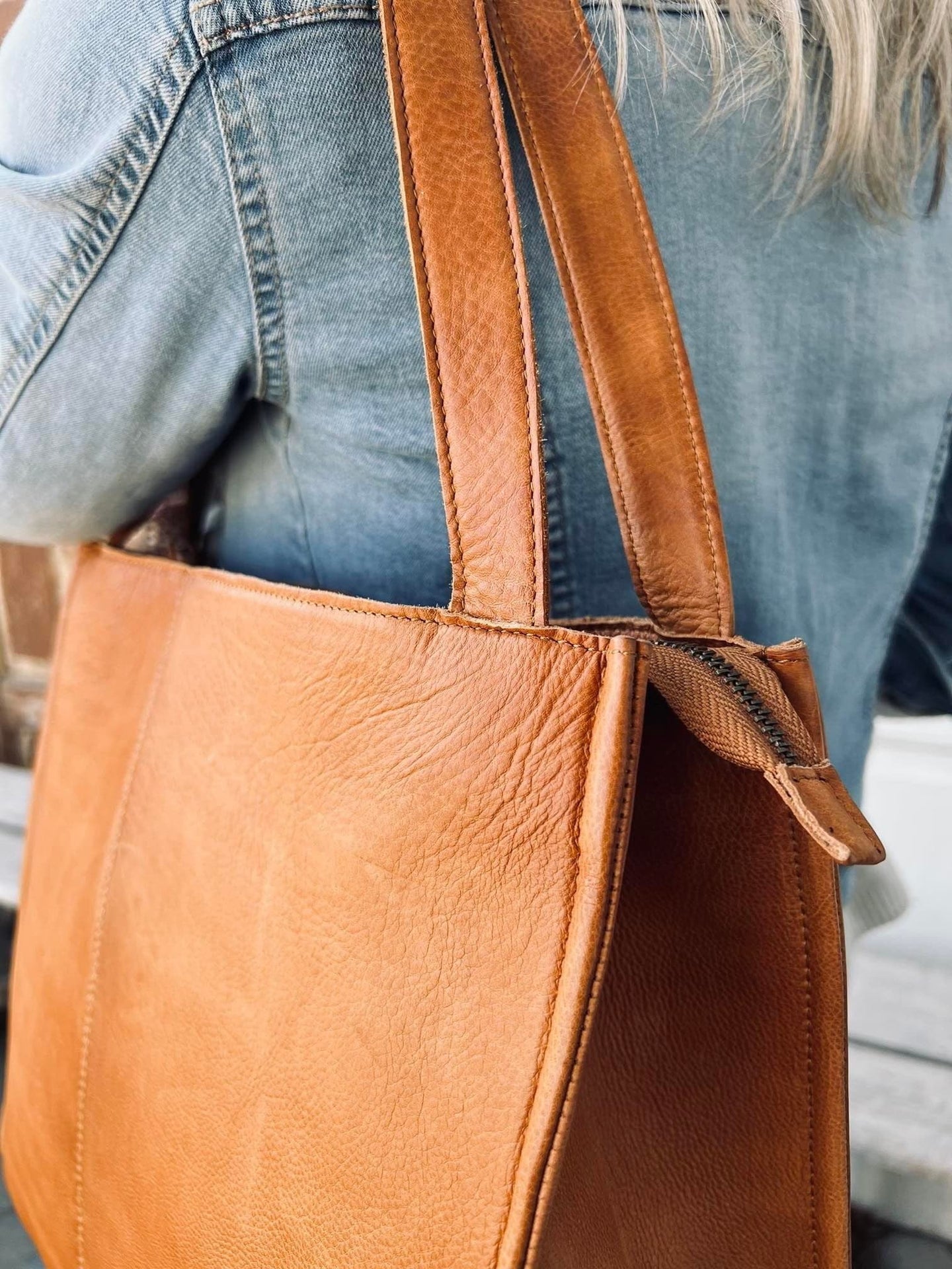 Work / Shopper - Lisa Cognac - VIAMAJA.DK